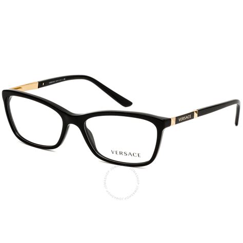 versace 3163 black|versace ve3186 eyeglass frames.